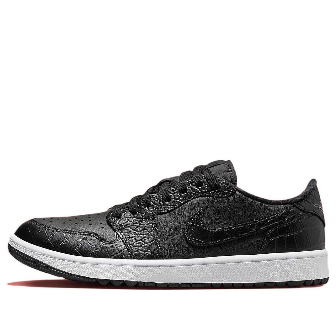 Air Jordan 1 Low Golf 'Black Crocodile' DD9315-003 Iconic Trainers
