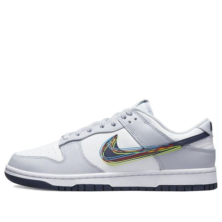 Nike Dunk Low '3D Swoosh' DV6482-100 Antique Icons