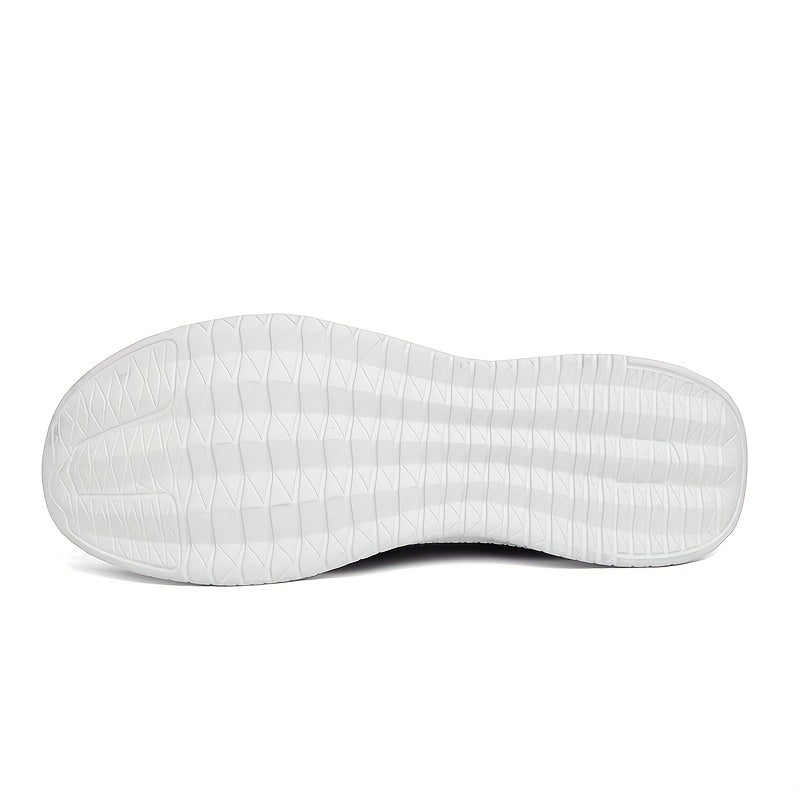 Breathable Lightweight Slip On Casual Shoes, Soft Sole