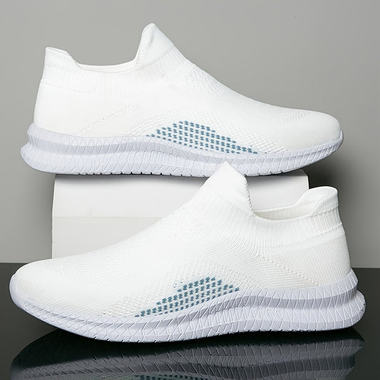 Breathable Lightweight Slip On Casual Shoes, Soft Sole