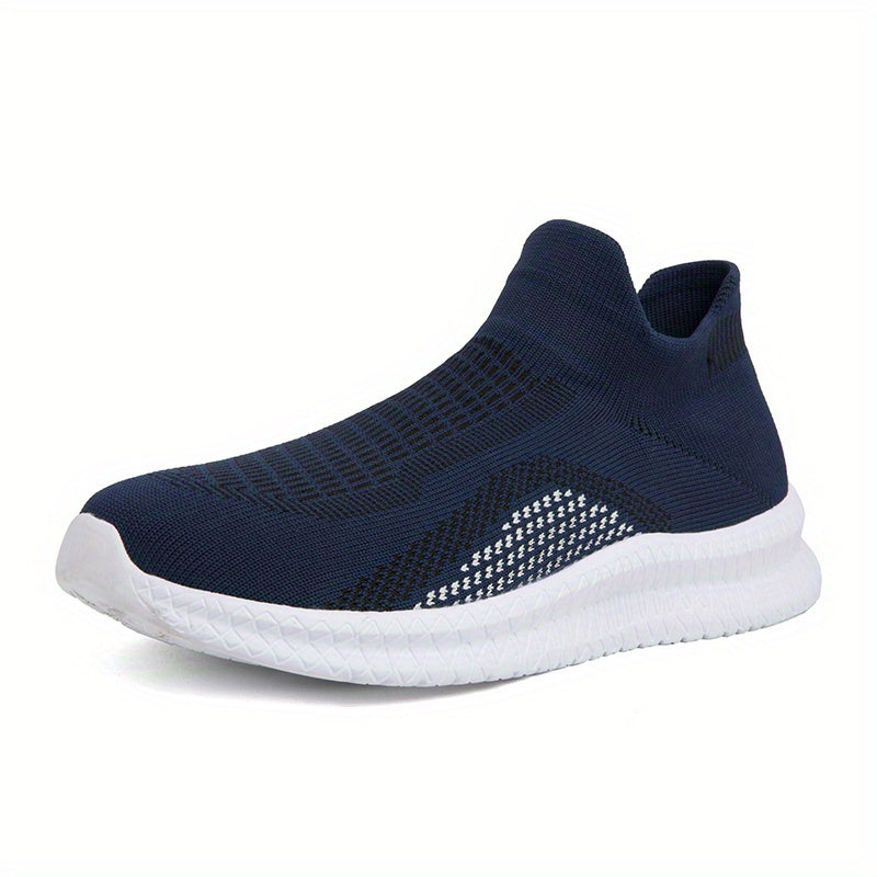Breathable Lightweight Slip On Casual Shoes, Soft Sole
